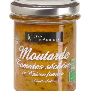 ORGANIC MUSTARD WITH GDRIED TOMATOES AND SMOKED SPICES