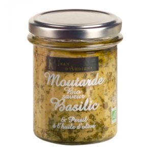 ORGANIC MUSTARD WITH PARSLEY AND BASIL