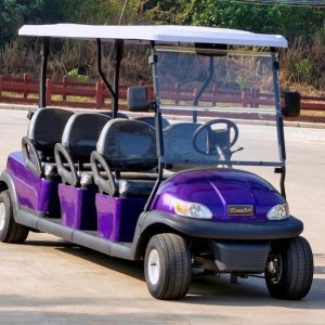 CORRSION - RESISTANT 6 PERSON ELECTRIC GOLF CARTS WITH LED